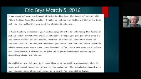 Wikileaks UFO Emails & Disclosure Webinar - Podesta or Clinton or Tom Delonge