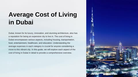 Cost Of Living in Dubai | Dubai Living Expenses | Home Station Real Estate