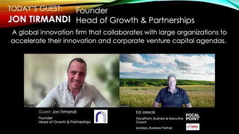 Elevate Your Business! video podcast: Unlocking Innovation Excellence: Insights from Jon Tirmandi