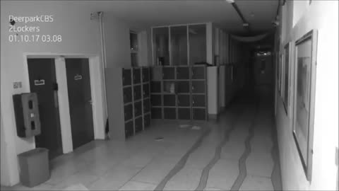 Terrifying Ghost Sighting Goes Viral: Haunted School Hallway Chills the Internet!