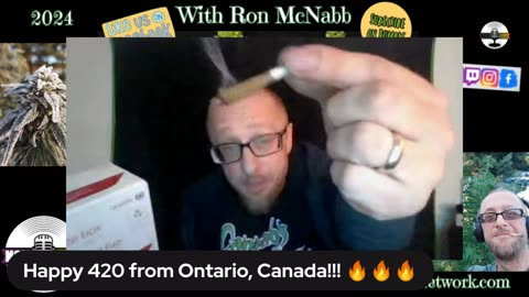 Ontario 420 Sunday Sesh with Ron McNabb✌🥳💨