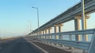 Fahrt über die Krim-Brücke (ja, sie steht noch!) - SCHWEIZERDEUTSCH