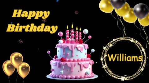 Happy Birthday song remix | williams birthday song