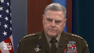 Gen. Milley Promises To Defend Ukraine "As Long As It Takes"