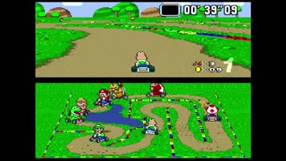 Super Mario Kart for Super Nintendo Entertainment System (SNES) - 50cc class