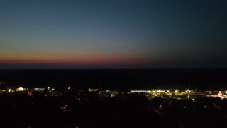 Sunset over the grand strand north myrtle beach with a mavic air 2