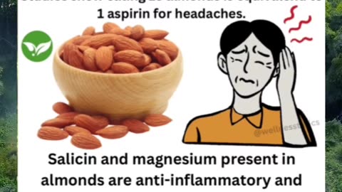 🚀 Shocking! Almonds vs. Aspirin for Headaches 🔥 Must Watch!