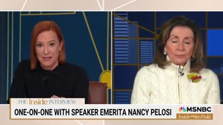 Nancy Pelosi Tells Jen Psaki That Putin Has Something Financial On Trump