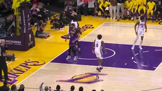 AD Throws Down Putback Dunk! Lakers vs Sixers