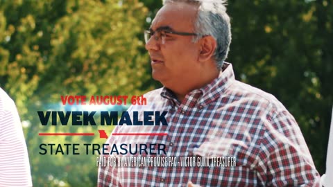 Vivek Malek for State Treasurer