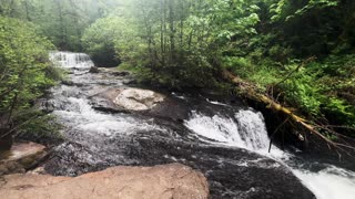 BEAUTIFUL & RELAXING Lower McDowell Falls! | McDowell Creek County Park | Oregon | 4K