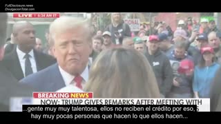 NY Construction Workers Warm Reception to President Trump - Details (with Spanish Subtitles)