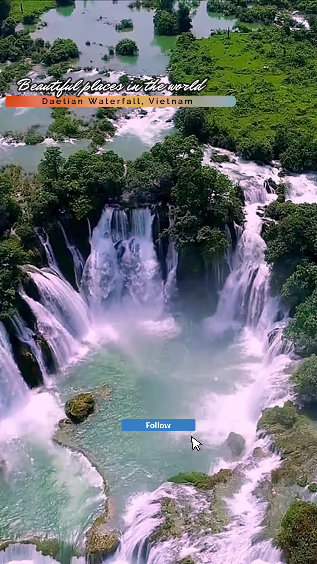 Daetian Waterfall, Vietnam