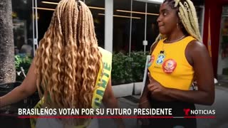 Así transcurrió la jornada electoral en Brasil marcada por la polarización | Noticias Telemundo