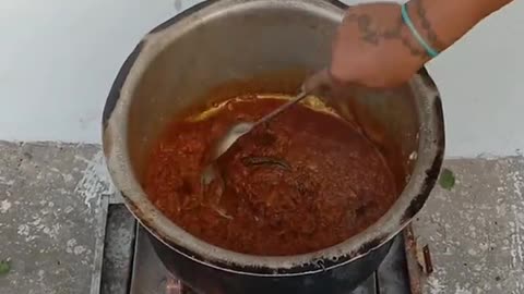 Traditional Mutton Keema on Chulah.