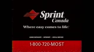 Sprint Canada Commercial with Candice Bergen (2000)