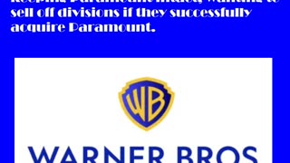 Warner Brothers in merger talks with Paramount!