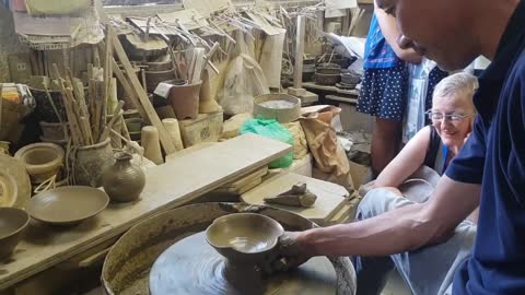 Japanese Ceramic Making Techniques_ Pottery making workshop