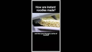 Instant Ramen Noodles: How It Is Made! 🍜😱