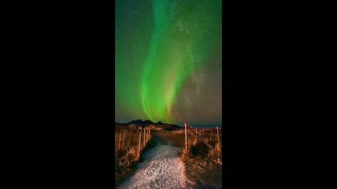 Epic timelapse footage of the Northern Lights