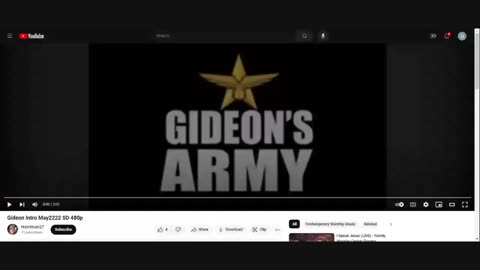 GIDEONS ARMY TODAY WED 1/10/24 @ 11AM EST