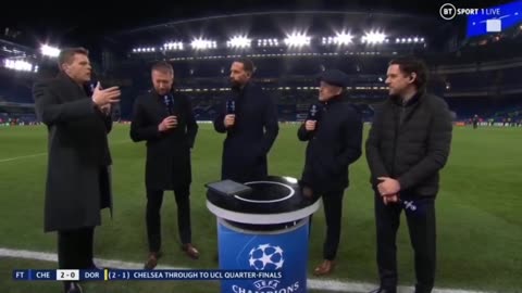 CHAMPIONS LEAGUE-Chelsea 2-0 Borussia Dortmund post-match analysis by Thierry Henry and Carragher