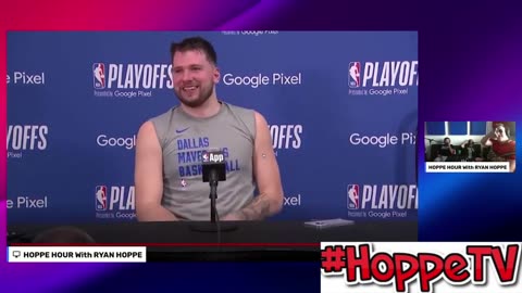 HoppeTV: Ryan Hoppe Discusses The Sex Noises At The Luka Doncic Press Conference