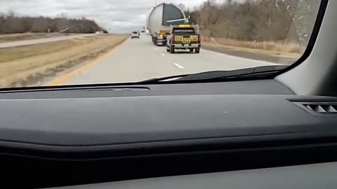Big cylinder with a Police Escort???