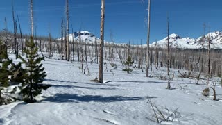 Alpine Panorama – Upper Three Creek Lake Sno-Park – Central Oregon – 4K