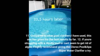 Buyer Comments: Clorox Pool&Spa Super Water Clarifier 32 oz