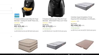 Fritadeira Elétrica sem Óleo/Air Fryer Mondial - Family AF-35-BF Preta 3,5L com TimerMAGAZINEANV