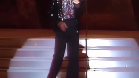 Michael Jackson first ever moonwalk