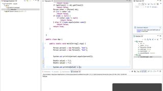 Learn Java Tutorial for Beginners, Part 42: Equals