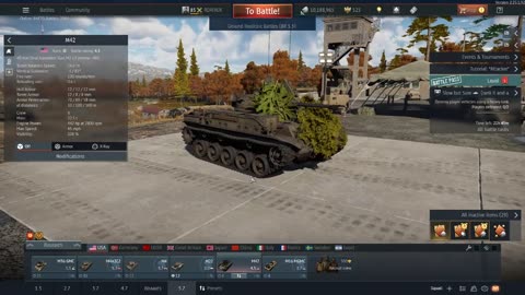 AMERICAN AA THE M42 IN WAR THUNDER