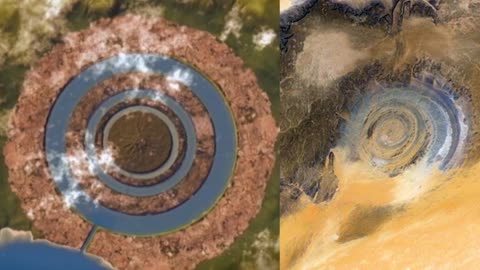 Lost Roman Map has ATLANTIS at Eye of Sahara Africa! (Richat Structure)