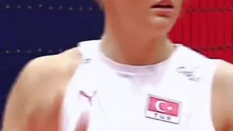 Zehra gunes volley ball match #zehra #gunes #volleyball #shortvideo