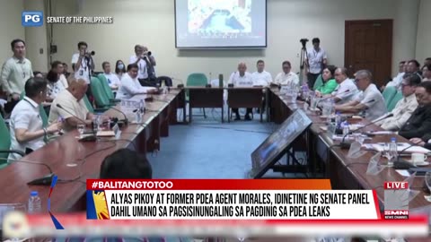 Alyas Pikoy at Former PDEA Agent Morales, idinetine ng Senate panel dahil umano sa pagsisinungaling