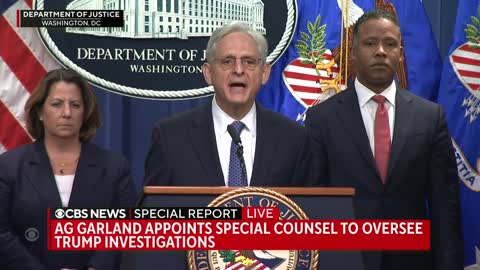 Merrick Garland names special counsel to oversee Trump documents case, part of Jan. 6 probe