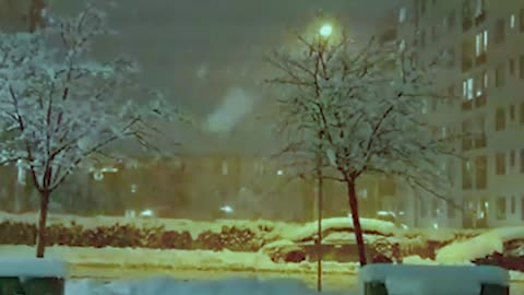 video natural disasters caught on tape and camera. Snow Stockholm