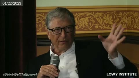 Bill Gates is WORRIED about Q /Anon and the Free Availability of Information - 01/23/2023 Interview: Gates talks about QAnon. Someone's panicking!