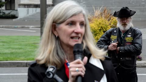 Rep. Vicki Kraft at the Gun Rights Coalition Lobby Day