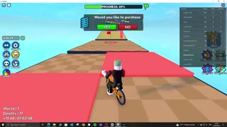 ROBLOX OBBY but You`re a Bike Open Testing NEW!