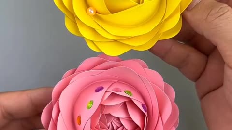 Creative Rose 🌹 Idea 💡#rose #roses #rosé #craft #art #papercraft #shorts #papercraftideas #idea
