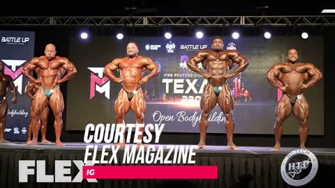 Texas pro 2023 open bodybuilding prejudging + Hunter vs Andrew , It's a dog fight + Carlos's debut