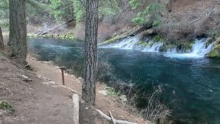 Vibrant & Beautiful Metolius River – Central Oregon – 4K