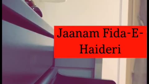 Janam Fida e Haideri | Piano | AmirTimmyOfficial