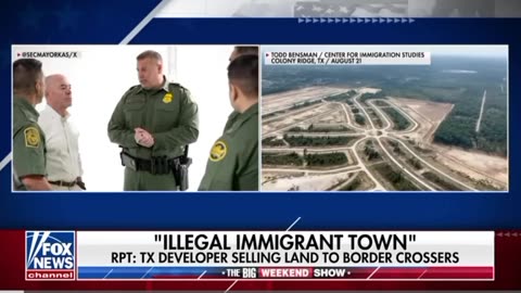 Illegal Migrant town being built in Texas, while homeless Americans remain homeless.