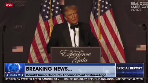 President Trump: Kari Lake who just went through an incredible election - we know it’s not over yet