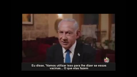 Benjamin Netanyahu: 'Israel foi um laboratório para a Pfizer.' Comenta sobre biotecnologia.