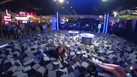 Adriana Chechik broke her back following this jump at TwitchCon